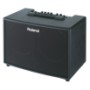 Roland AC-90 Acoustic Chorus Guitar Amplifier. Loaded with high-performance neodymium speakers and 90 watts of power the AC-90 provides a rich powerful sound while remaining lightweight for easy